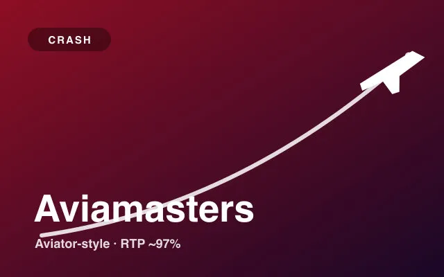 Aviamasters crash game tile