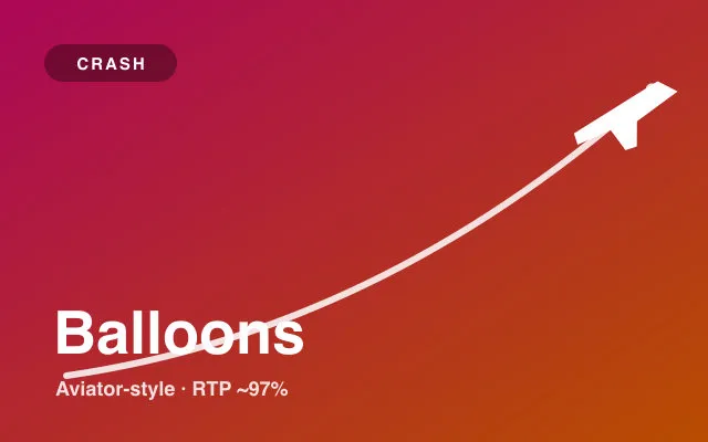 Balloons crash game tile